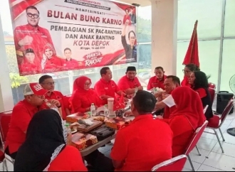 Struktur Rampung hingga Tingkat RW, PDI Perjuangan Depok Panaskan Mesin Partai Menuju 2029