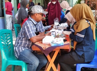 Cek Kesehatan Gratis PDI Perjuangan Kab. Purworejo, Dion Agasi Ajak Terapkan Pola Hidup Sehat  