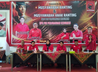 Bakar Semangat Kader, PDI Perjuangan Kebumen Gelar Konsolidasi hingga Tingkat Ranting