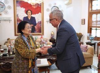 Megawati Soekarnoputri Terima Kunjungan Dubes Maroko