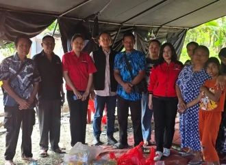 Banteng Poso Salurkan Bantuan ke Korban Musibah Kebakaran 