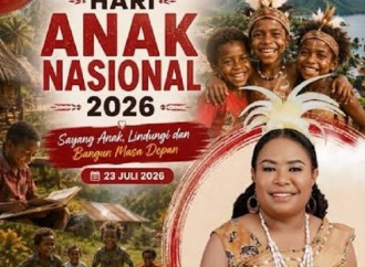 Hari Anak Nasional, Ruth Naomi: Perkuat Komitmen Melindungi, Mendidik, Mempersiapkan Generasi Penerus Bangsa