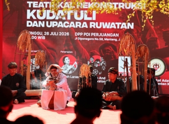 Aksi Teatrikal Mengenang Peristiwa Kudatuli 30 Tahun Silam
