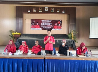 Peringati 30 Tahun Kudatuli, DPC PDI Perjuangan Pringsewu Santuni Anak Yatim dan Duafa