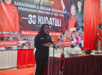 Peringati 30 Tahun Kudatuli, PDI Perjuangan Lampung Ajak Mahasiswa Jaga Nilai Reformasi