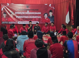 Peringati Kudatuli 1996, DPC PDI Perjuangan Pesawaran Gelar Diskusi Kebangsaan dan Pendidikan Politik