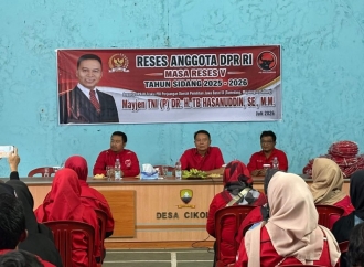 TB Hasanuddin Reses di Sumedang, Serap Aspirasi Masyarakat Sekaligus Perkuat Konsolidasi Partai