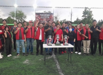 Peringati 30 Tahun Kudatuli, DPD PDI Perjuangan Kalteng Gelar Turnamen Mini Soccer Berhadiah Beasiswa Kuliah