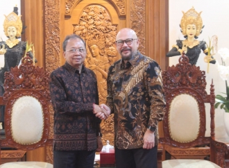 Koster Jadikan Forum Internet Dunia ICANN87 Momentum Branding Peradaban dan Aksara Bali