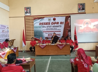 ‎Reses di Kebumen, Utut Adianto Ajak Kader PDI Perjuangan Bergerak Satu Rampak Barisan ‎