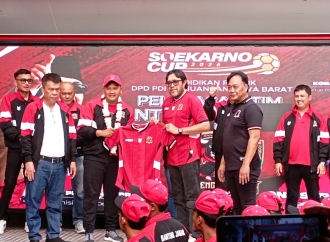 Incar Gelar Juara Soekarno Cup U-17 2026, DPD PDI Perjuangan Jabar Resmi Lepas Skuad Banteng Jabar FC