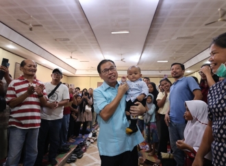 Berpeluh Keringat, Sofyan Tan Sambut Hangat Warga Helvetia