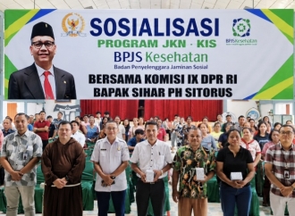 Edukasi Gotong Royong Kesehatan, BPJS Kesehatan dan DPR RI Gencarkan Sosialisasi JKN-KIS di Tapanuli Tengah