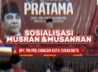 Aria Bima Pimpin Musran PDI Perjuangan Mojosongo, Serap Aspirasi Masyarakat Hingga Tingkat RW