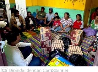 Bob Andika Sitepu Salurkan Bantuan dan Mendata Kebutuhan Korban Terdampak Kebakaran di Desa Tanjung Barus