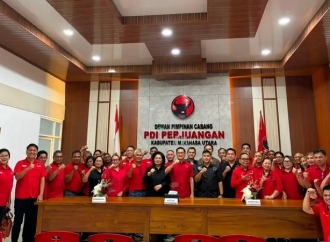 PDI Perjuangan Minahasa Utara Bangun Kekuatan Organisasi dari Tingkat Desa