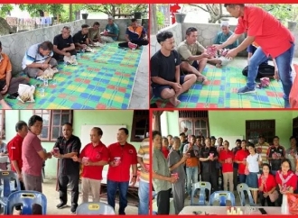 DPC PDI Perjuangan Pematangsiantar Gelar Dapur Umum Serentak, Bagikan 1.000 Paket Nasi ke Warga