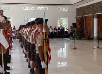 Bupati Buleleng Berangkatkan 31 Pramuka Garuda Jadi Kekuatan Kontingen di Jamnas XII