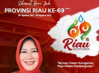 HUT Ke-69 Riau, Siti Aisyah Ajak Masyarakat Perkuat Persatuan