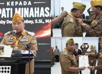 Robby Dondokambey Dianugerahi Bintang Legiun Veteran Republik Indonesia 