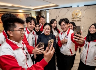 Diskusi dengan Peserta Parlemen Remaja Terbaik, Puan Bicara Soal DPR yang Kerap Dihantam Hoaks