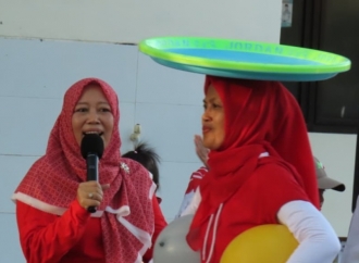 Sambut HUT ke-81 RI, Ansari Gelar Lomba dan Senam Bersama Warga Pamekasan
