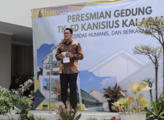​Resmikan Gedung Baru TK-SD Kanisius Kalasan, Danang Tekankan Pentingnya Lingkungan Belajar yang Aman & Ramah Anak