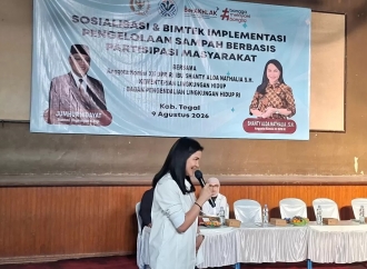 Mulai dari Langkah Kecil, Shanty Alda Ajak Ibu-Ibu di Tegal Bijak Kelola Sampah Dapur