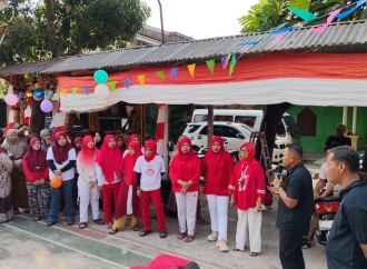 Cegah DBD Hingga ke RW, Yulius Setiarto dan Ranting Alam Jaya Kompak Turun ke Warga