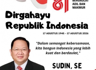HUT ke-81 RI, Sudin: Momentum Perkuat Kebersamaan, Persatuan dan Kesatuan Bangsa