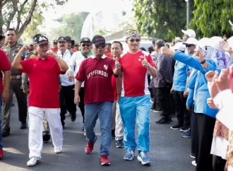 Gerak Jalan Kerukunan, Bupati Imron: Modal Penting Menjaga Persatuan