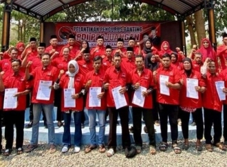 Pengurus Ranting Se-Kecamatan Kerek dan Soko Tuban Jalani Pelantikan