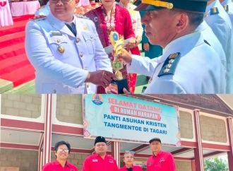 PDI Perjuangan Toraja Utara Berbagi Kasih di Panti Asuhan Tangmentoe di Hari Kemerdekaan