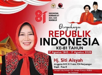 Siti Aisyah: Kemerdekaan Harus Diisi dengan Persatuan, Gotong Royong, dan Karya Nyata