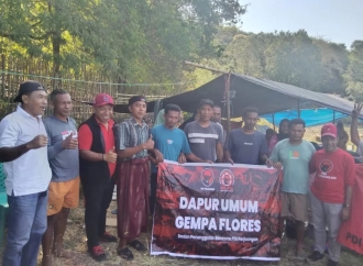 Guncang Manggarai Timur, PDI Perjuangan Dirikan 22 Dapur Umum untuk Korban Gempa Flores