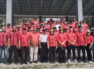 Peringati HUT ke-81 RI, DPC PDI Perjuangan Poso Gelar Upacara Bendera di Pamona Utara