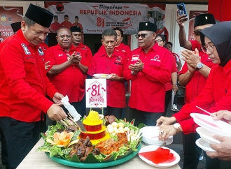 Peringatan HUT ke-81 RI di Papua Diwarnai Haru, Kader PDI Perjuangan Kirim Doa untuk Warga NTT