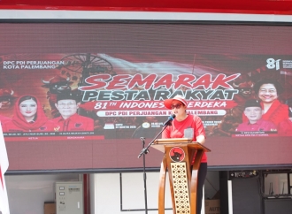 Pesta Rakyat PDI Perjuangan Palembang, Ayu Nur Suri Dorong Kerja Nyata untuk Rakyat