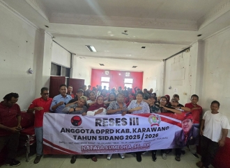 Reses III, Anggota DPRD Karawang Natala Sumedha Serap Aspirasi Masyarakat Karawang Barat