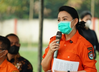 Antisipasi Karhutla Meluas, Bupati Landak Karolin Cek Kesiapan Pasukan Gabungan
