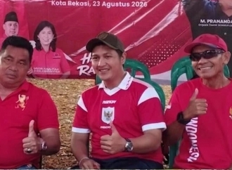Wujud Kepedulian Sosial, PAC PDI Perjuangan Bekasi Utara Gelar Senam dan Pengobatan Gratis