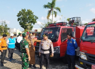 Pemkab-TNI/Polri Apel Pasukan Antisipasi Karhutla di Bangka Selatan