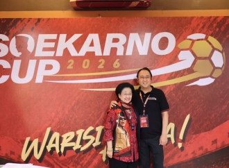 Megawati Didampingi Prananda Prabowo Saksikan Final Banteng Jabar vs Bali di Soekarno Cup 2026
