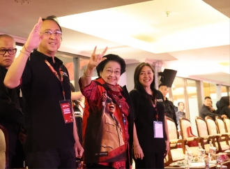 Megawati Soekarnoputri Menghadiri Laga Puncak Sukarno Cup