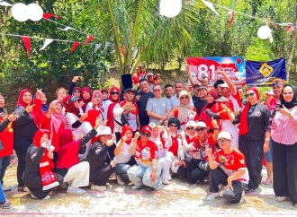 DPLN PDI Perjuangan Gelar Peringatan HUT ke-81 RI Bersama WNI di Hulu Langat Malaysia