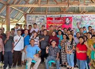Reses di Tiga Desa, Alia Idrus Perjuangkan Jalan Produksi Untuk Petani Sigi 
