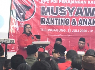 DPC PDI Perjuangan Tulungagung Kukuhkan Pengurus Ranting, Targetkan Kemenangan Tebal pada Pemilu 2029