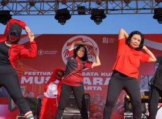 Senam Bersama Ribuan Warga Buka Festival Mustika Rasa di Alkid, My Esti Dorong Masyarakat Sehat dan Aktif