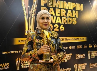 Ekonomi Kendal Tumbuh 7,99 Persen, Bupati Tika Raih Pemimpin Daerah Awards 2026