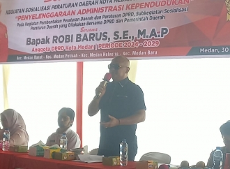 Ingatkan Pentingnya Adminduk, Robi Barus: Tanpa Dokumen Lengkap, Bansos Bisa Melayang